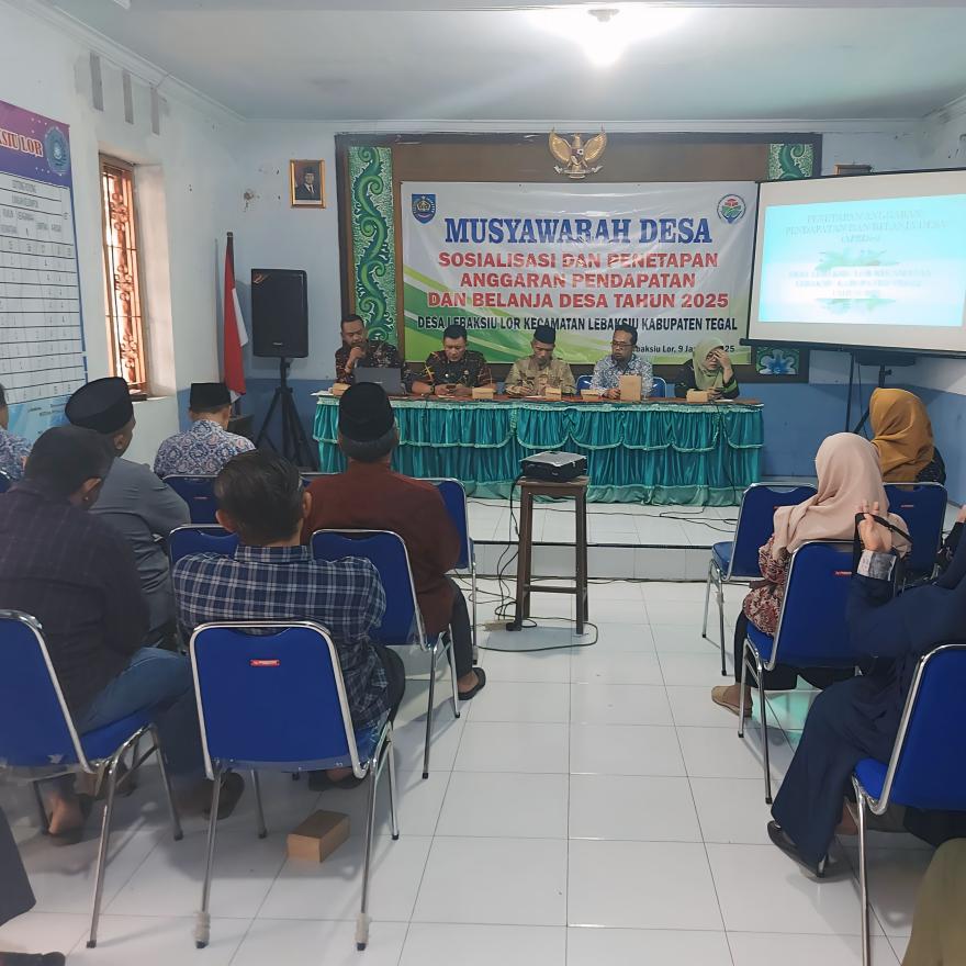 Musyawarah Desa, Sosialisasi dan Penetapan Anggaran Pendapatan dan Belanja Desa Tahun 2025