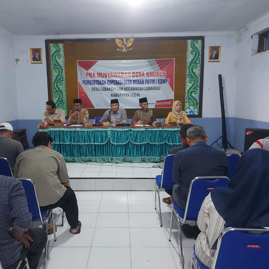 Pra MusDes Khusus Pembentukan Koperasi Desa