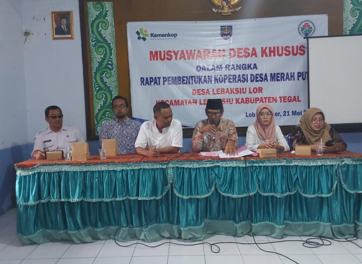 MUSDESSUS Rapat Pembentukan Koperasi Desa Merah Putih